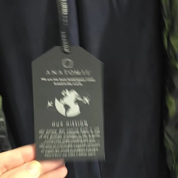 Anatomie Green and Black Trench Coat with Camouflage Design - Picture 15 of 16